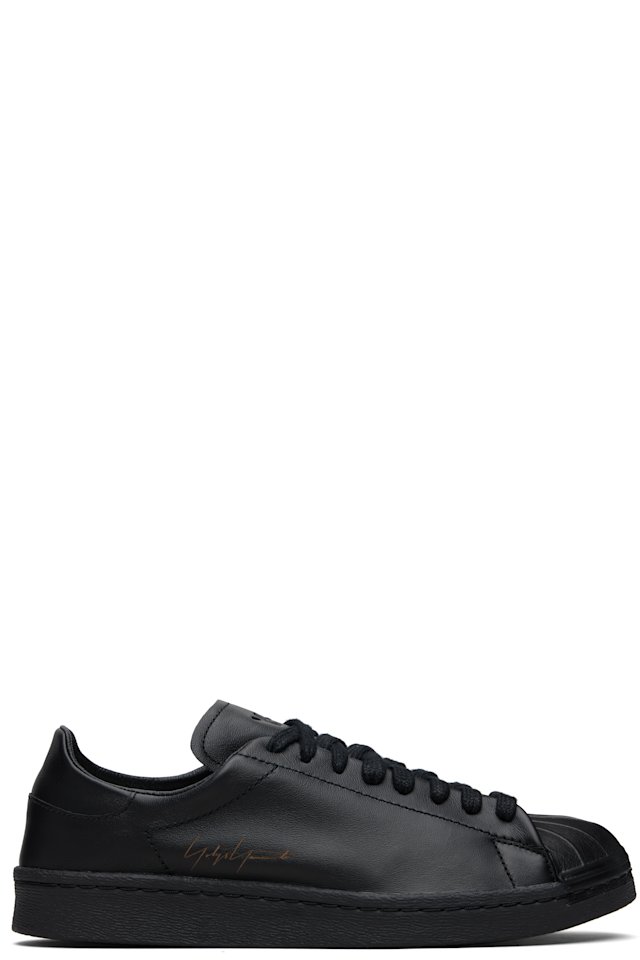 Y-3 — Black Superstar Sneakers