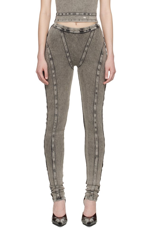 KNWLS — Black Scuba Leggings