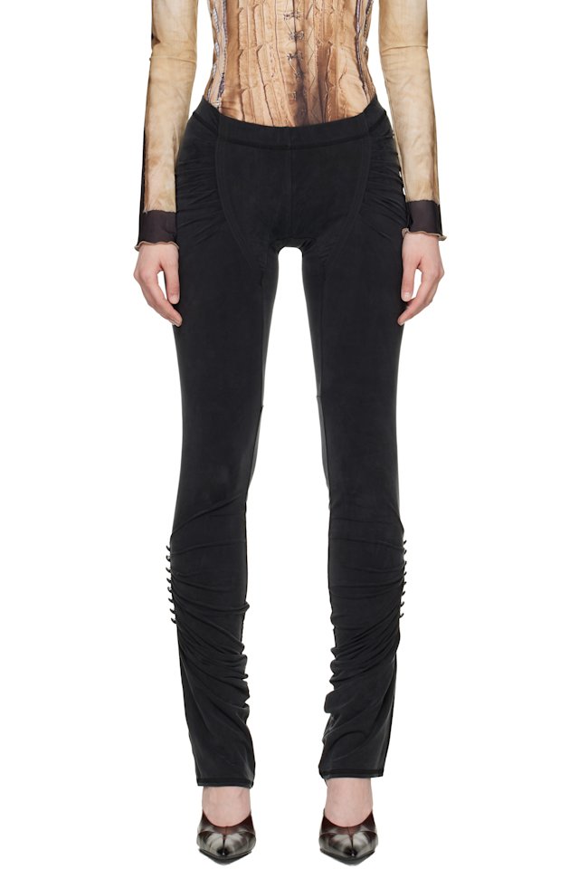 KNWLS — Black Leia Trousers
