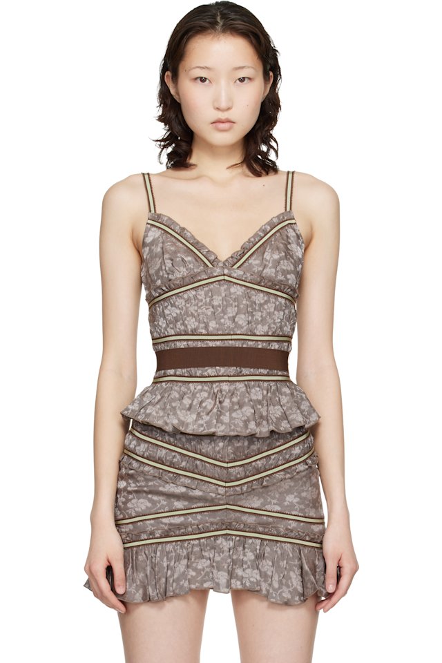 KNWLS — Brown Freya Camisole