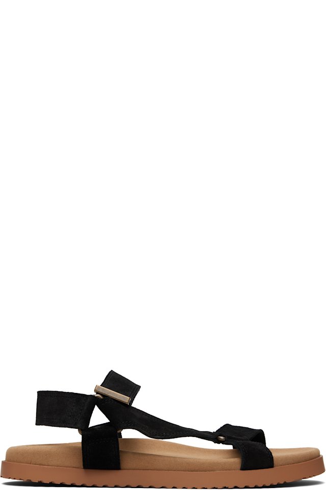 Dsquared2 — Black Suede Sandals