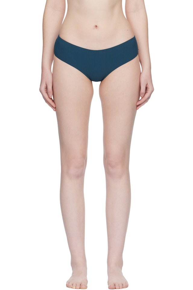 Fruity Booty — Blue Bream Stripe Bikini Bottom