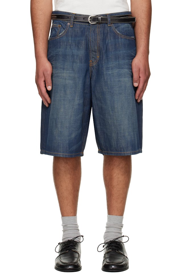 JEANERICA — Blue Brera Denim Shorts
