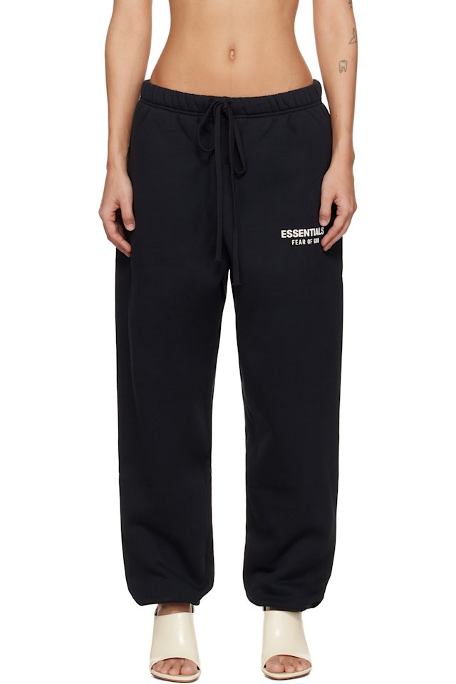 Fear of God ESSENTIALS — Black Classic Sweatpants