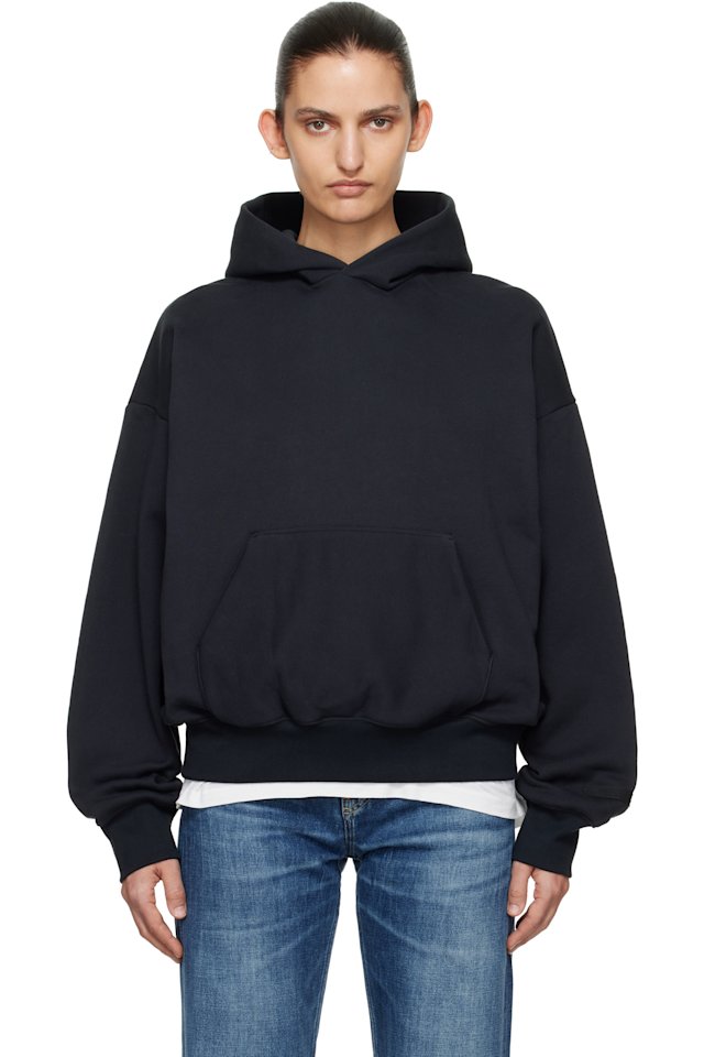 Fear of God ESSENTIALS — Black Classic Hoodie