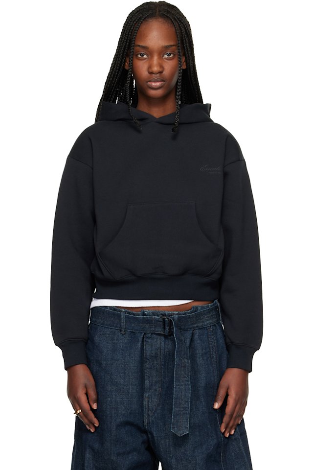 Fear of God ESSENTIALS — Black Classic Hoodie