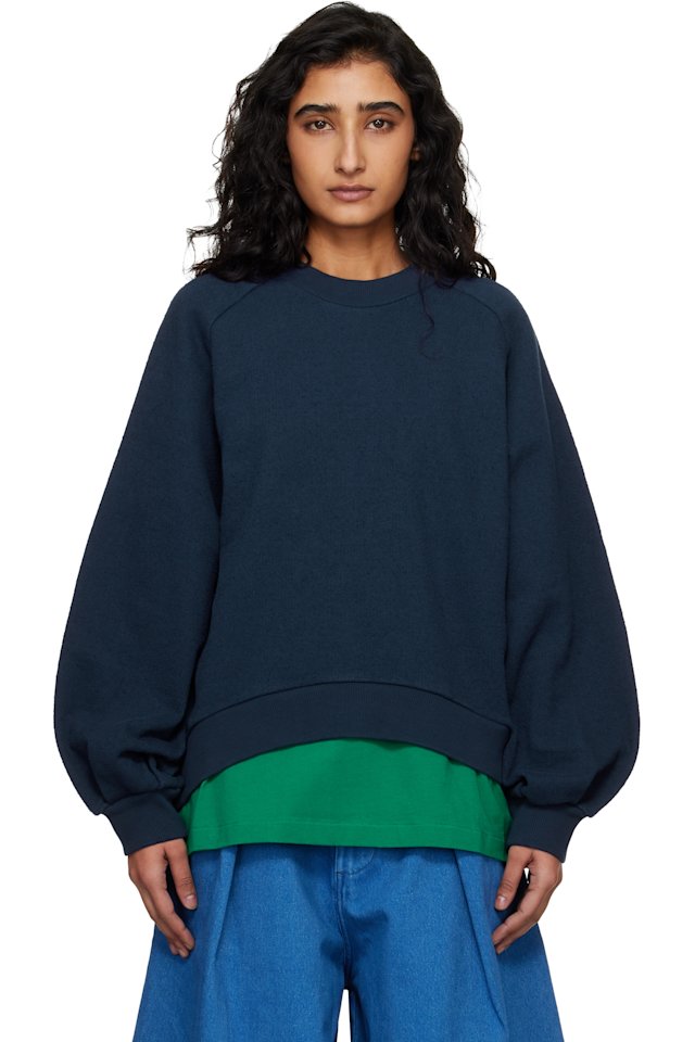 YMC — Navy Bellow Sweatshirt