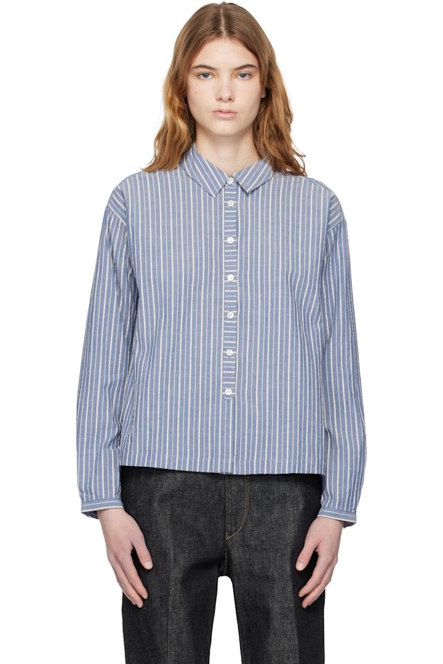 YMC — Blue Marianne Shirt