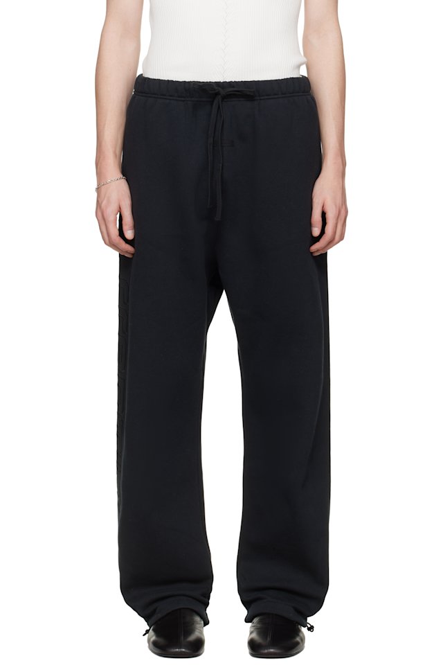 Fear of God ESSENTIALS — Black Active Trace Relaxed Sweatpants
