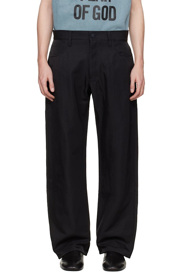 Fear of God ESSENTIALS — Black 5 Pocket Trousers