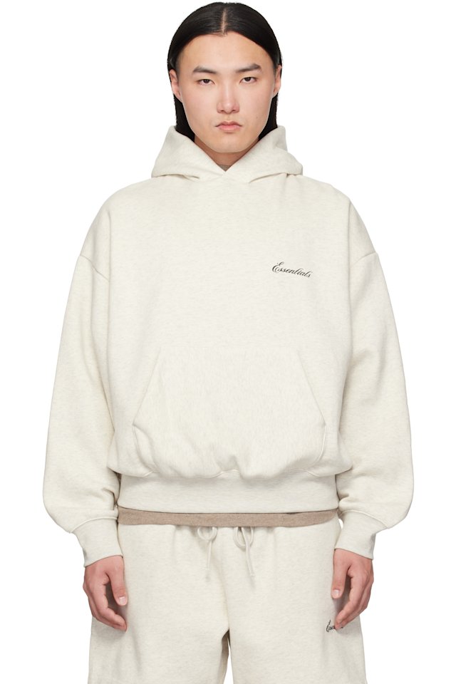 Fear of God ESSENTIALS — Off-White Classic Hoodie