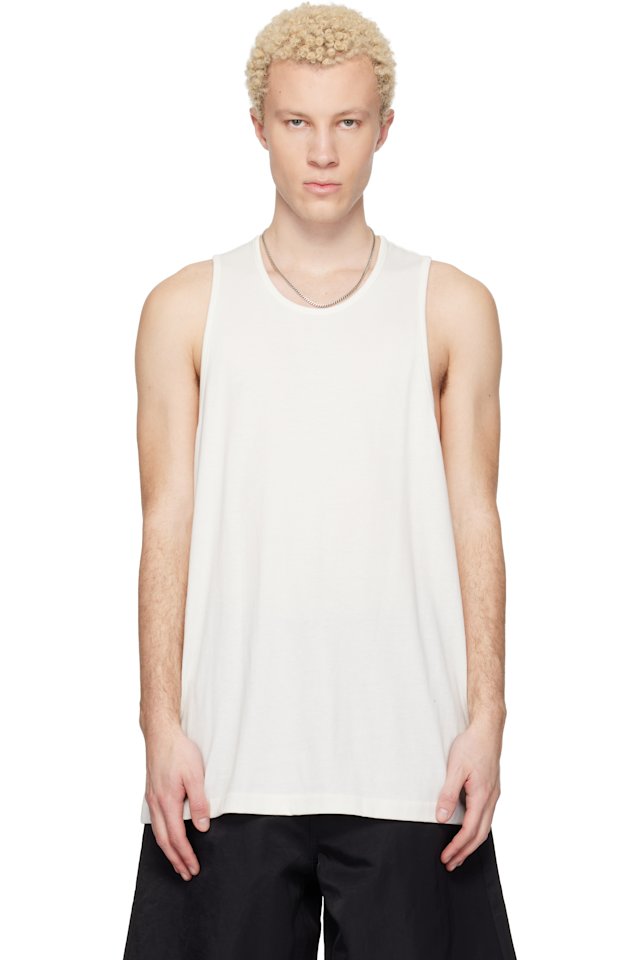Fear of God ESSENTIALS — Off-White Signature Essential Tank Top