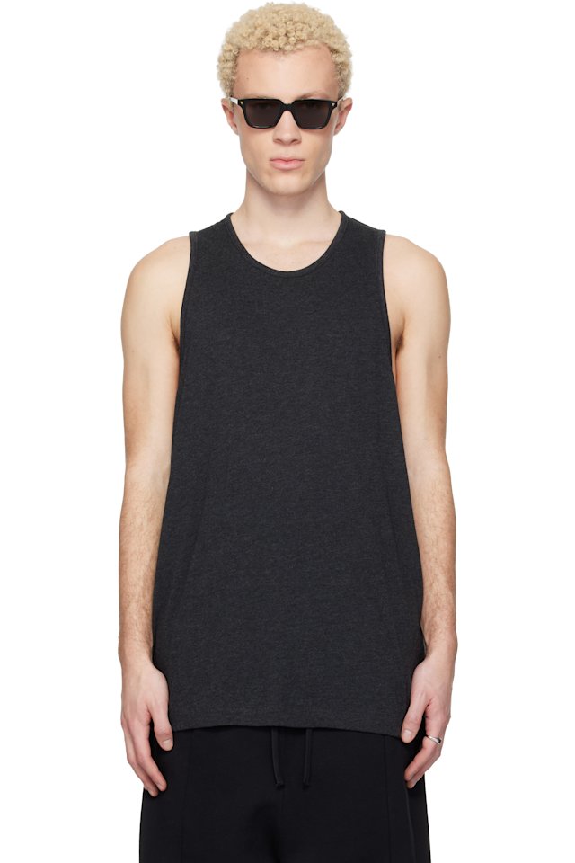 Fear of God ESSENTIALS — Gray Signature Essential Tank Top