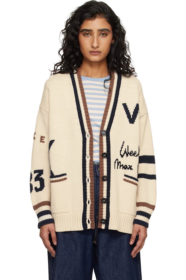 Weekend Max Mara — Off-White Wkdblasone Cardigan