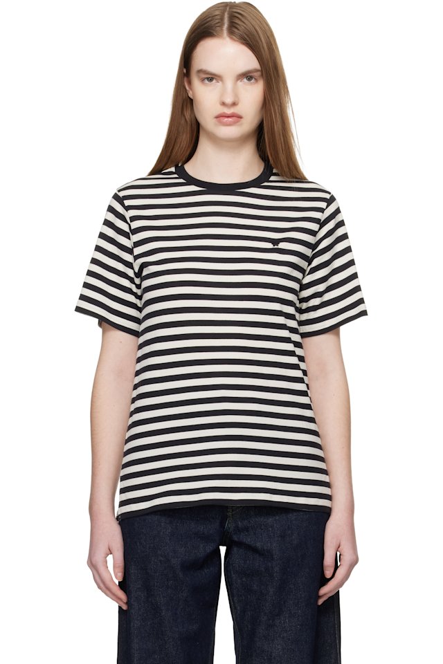 Weekend Max Mara — Black & White Venaco T-shirt