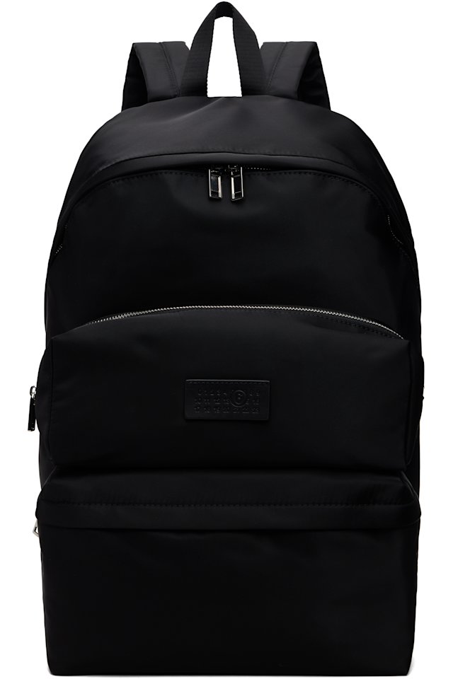 MM6 Maison Margiela — Black Numeric Backpack
