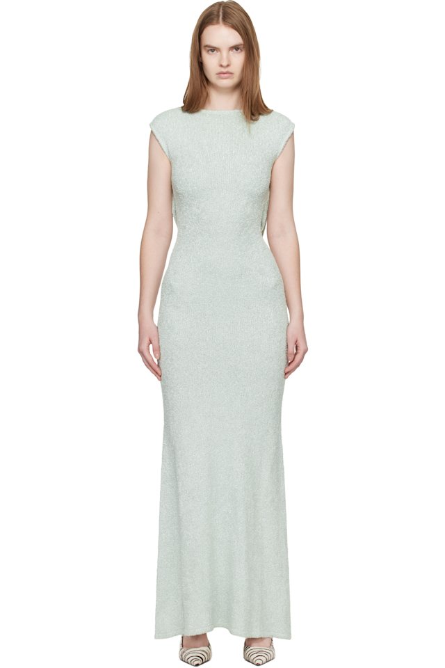 Aya Muse — Green Stella Maxi Dress