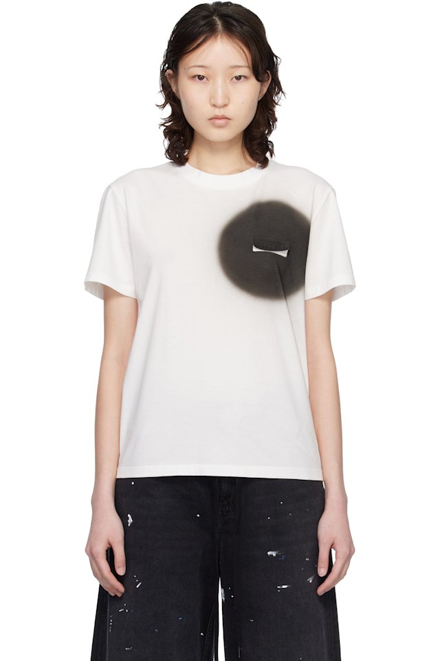 MM6 Maison Margiela — Off-White Spray Paint T-shirt