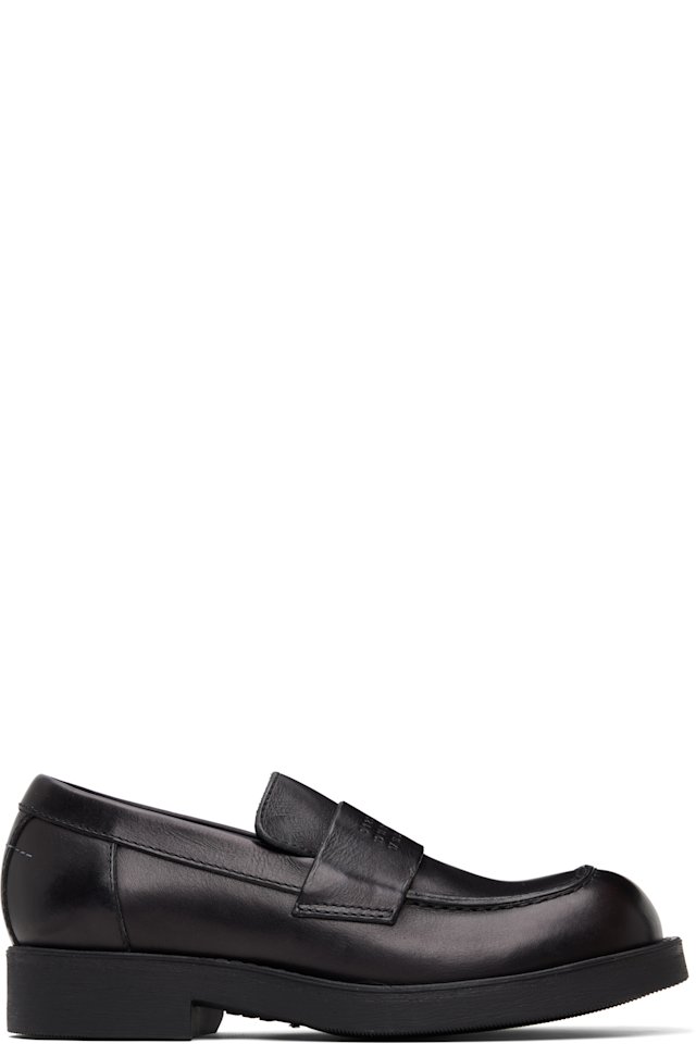 MM6 Maison Margiela — Black City Biker Loafers