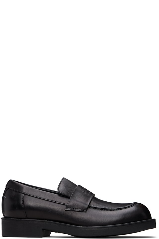MM6 Maison Margiela — Black City Biker Loafers