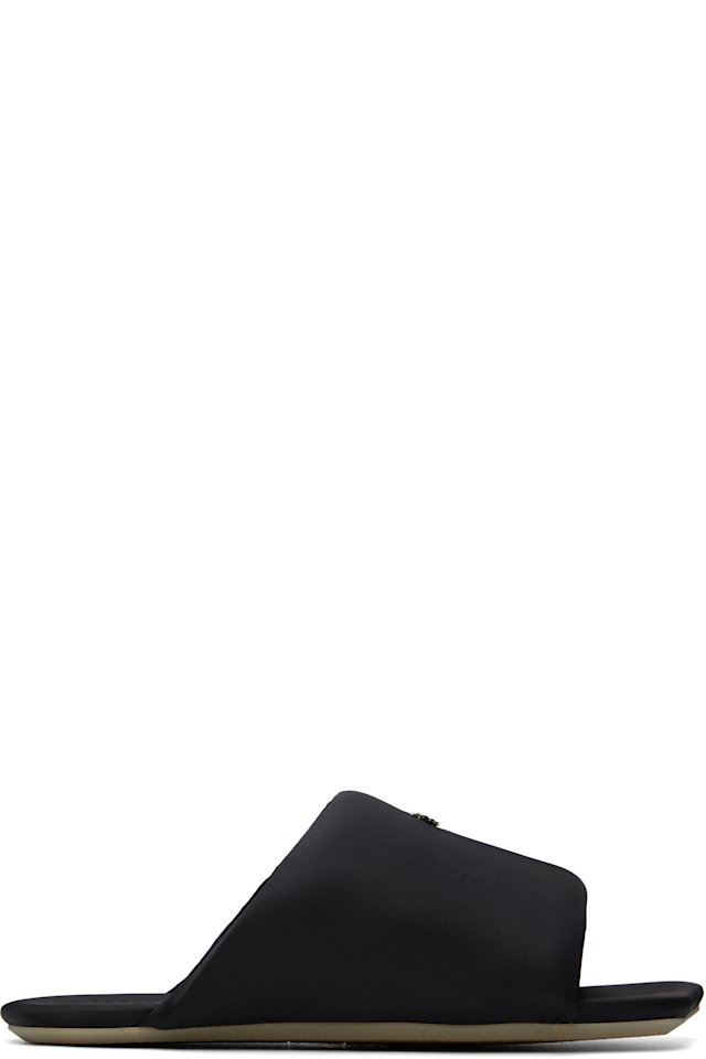 MM6 Maison Margiela — Black Padded Sandals
