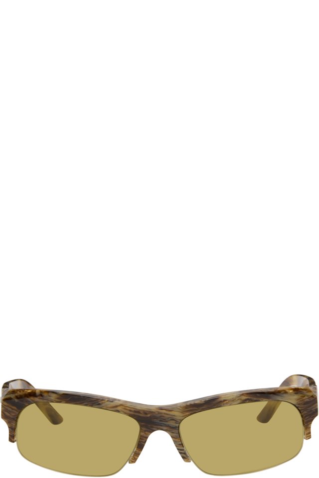 RETROSUPERFUTURE — Brown Scatto Sunglasses