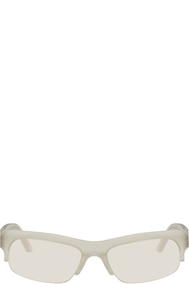 RETROSUPERFUTURE — Transparent Ora Sunglasses
