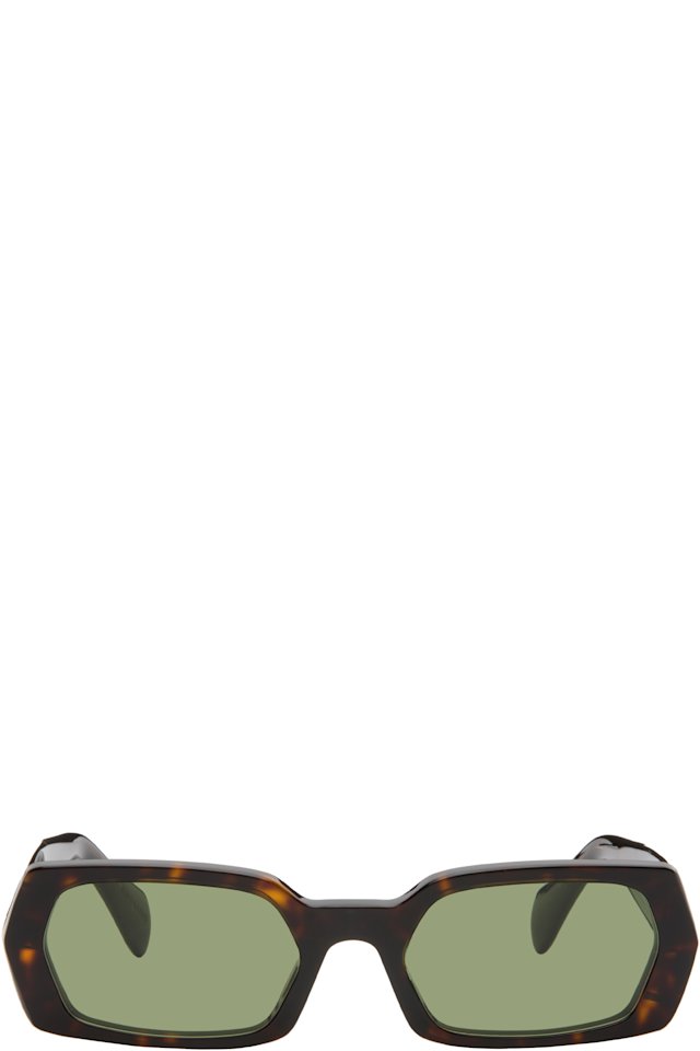 RETROSUPERFUTURE — Brown 'L'Altro' Sunglasses