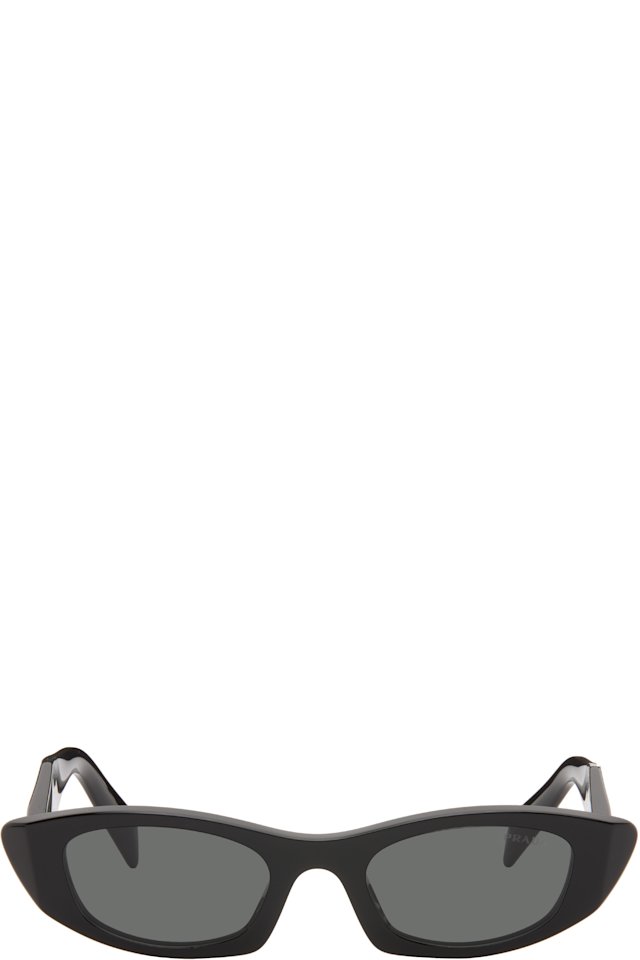Prada Eyewear — Black 'Prada Symbole' Sunglasses