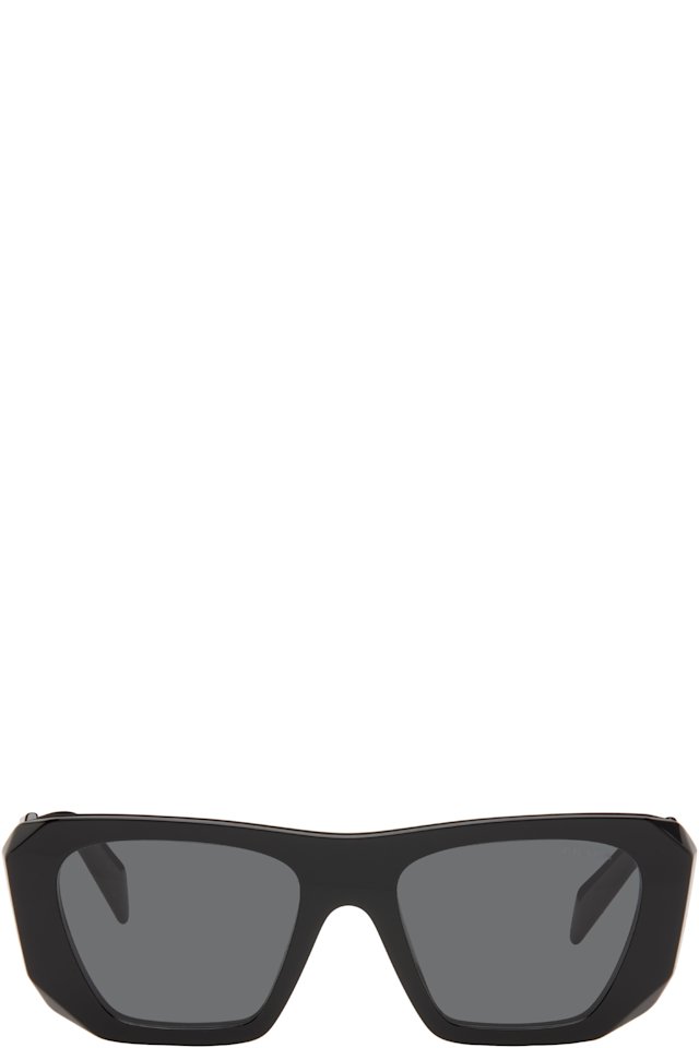 Prada Eyewear — Black 'Prada Symbole' Sunglasses