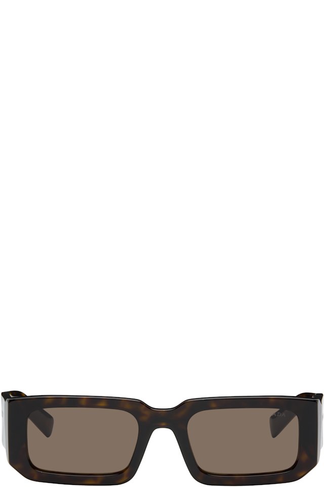 Prada Eyewear — Brown Symbole Sunglasses