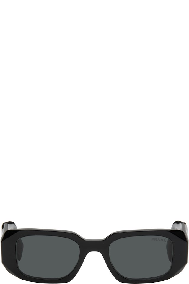 Prada Eyewear — Black 'Prada Symbole' Sunglasses