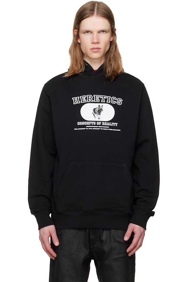 JKEEFER — Black 'Concepts' Heretics Hoodie