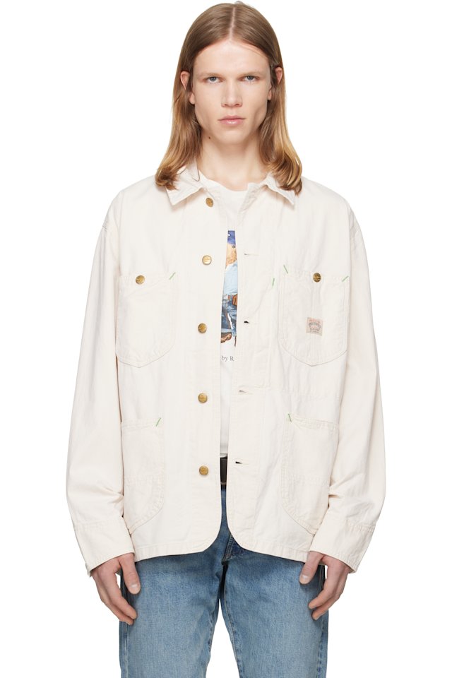 Polo Ralph Lauren — Beige 'The Waldron' Twill Utility Jacket