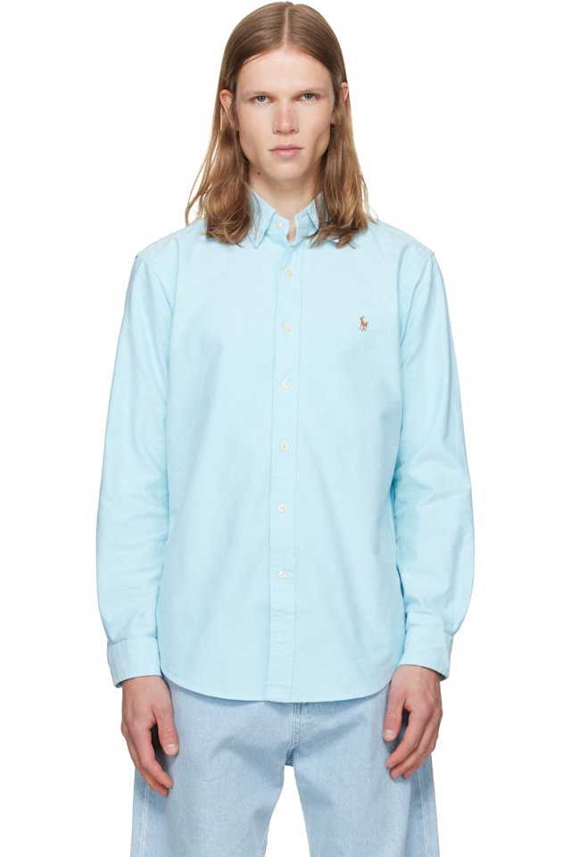 Polo Ralph Lauren — Blue 'The Iconic Oxford' Shirt