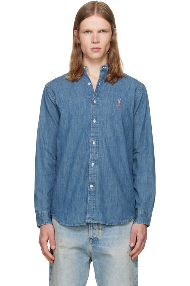 Polo Ralph Lauren — Navy Classic Fit Denim Shirt