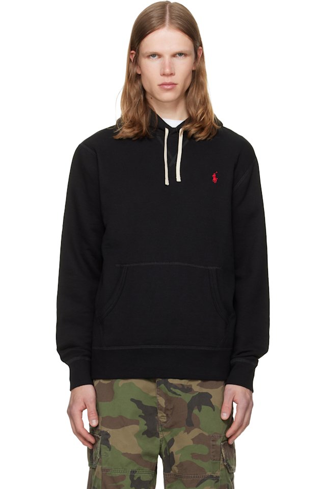 Polo Ralph Lauren — Black 'The RL Fleece' Hoodie