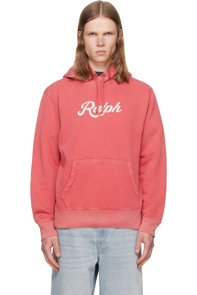 Polo Ralph Lauren — Red Printed Logo Hoodie