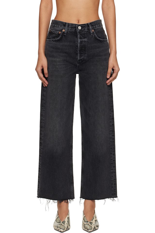 AGOLDE — Black Ren Jeans