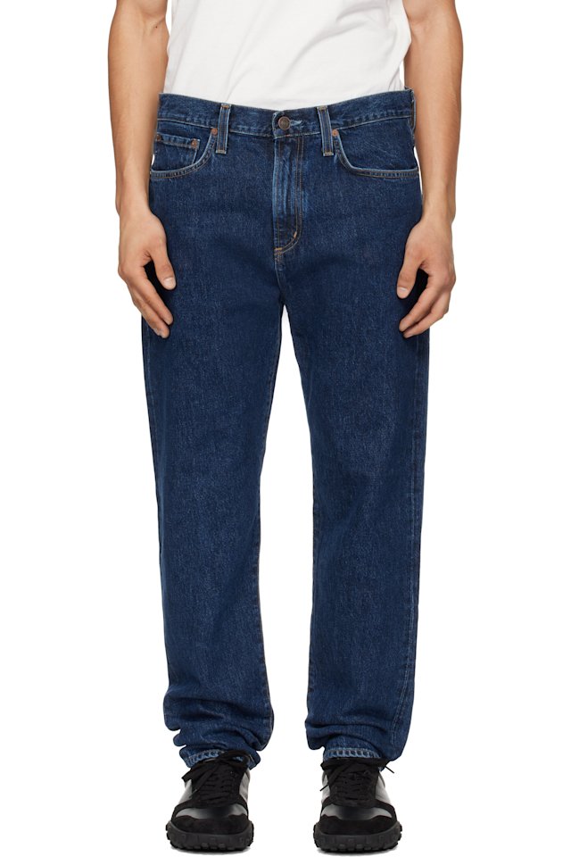 AGOLDE — Blue Curtis Jeans