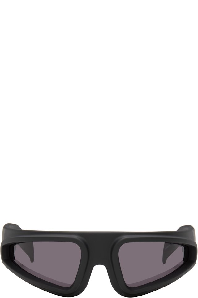 Rick Owens — Black Temple Ryder Sunglasses