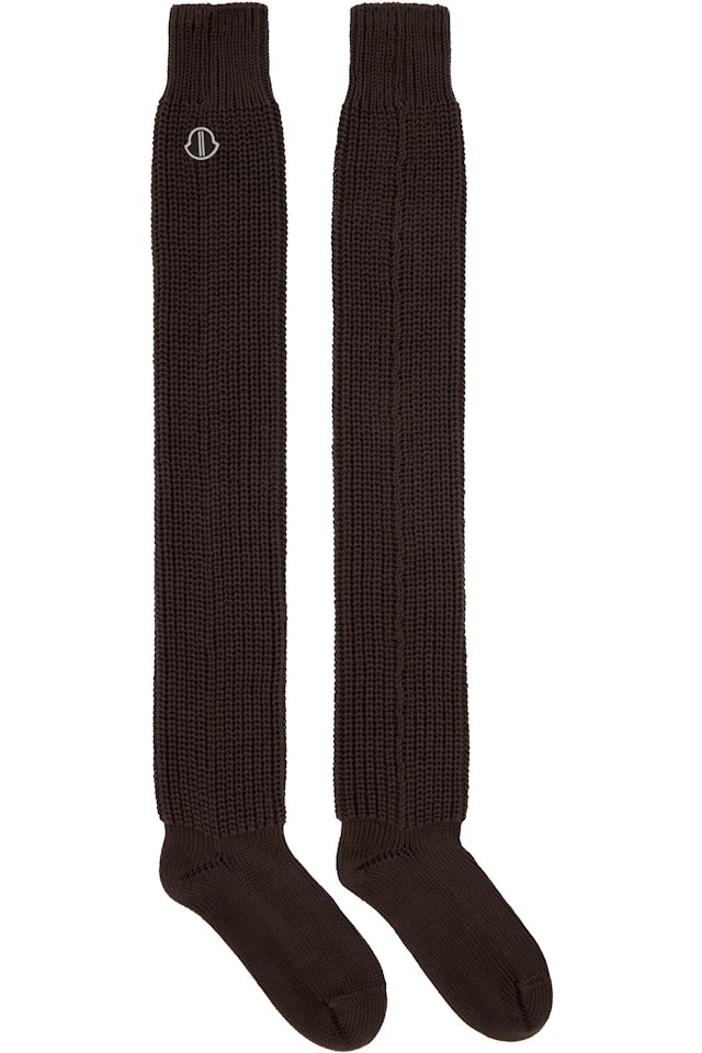 Rick Owens — Moncler + Rick Owens Gray Hiking Socks