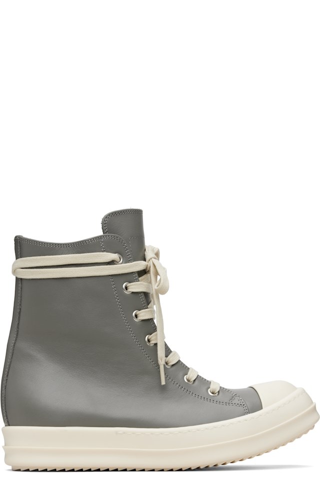 Rick Owens — Gray Temple Sneakers