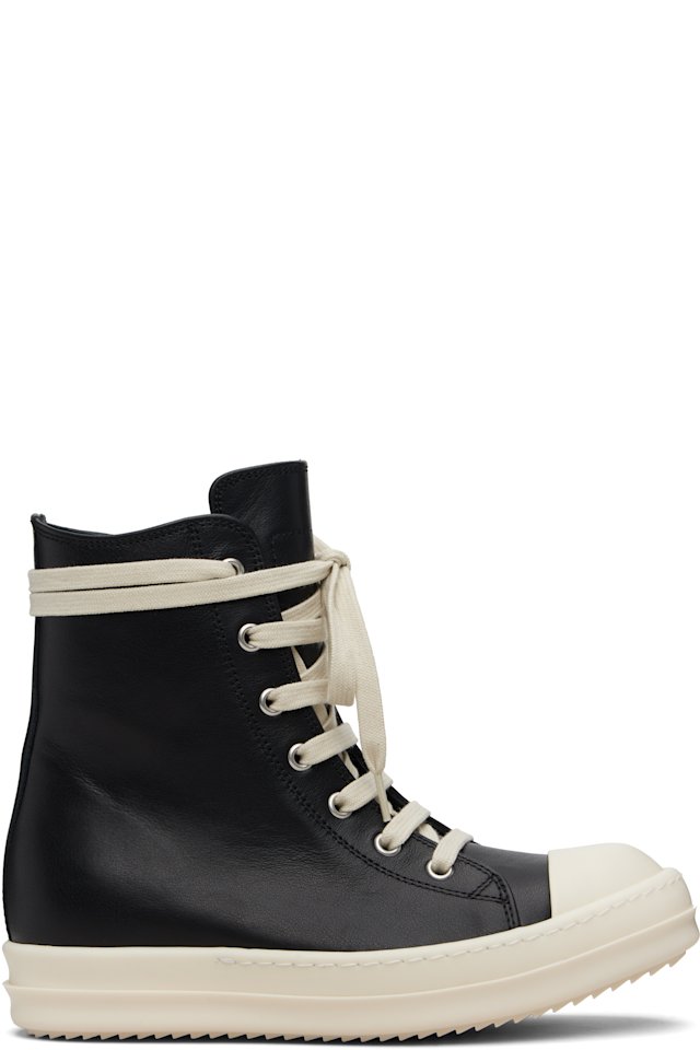 Rick Owens — Black Temple Sneakers