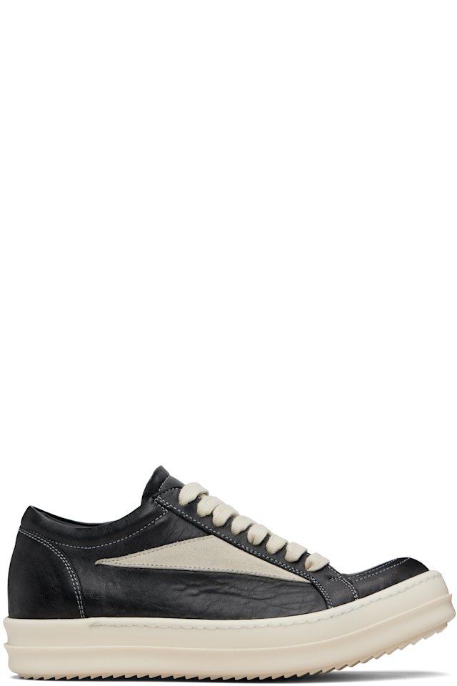 Rick Owens — Black Temple Vintage Sneakers