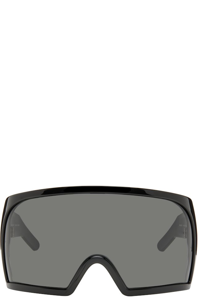 Rick Owens — Black Temple Kriester Sunglasses