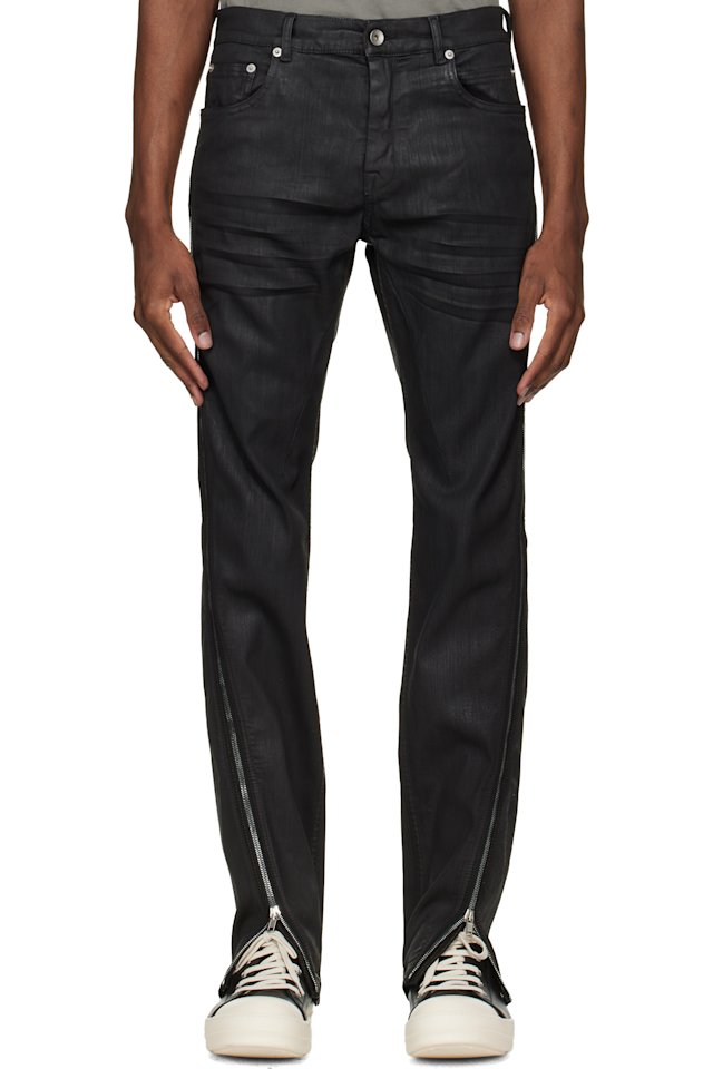 Rick Owens — Black Temple Vega Jeans