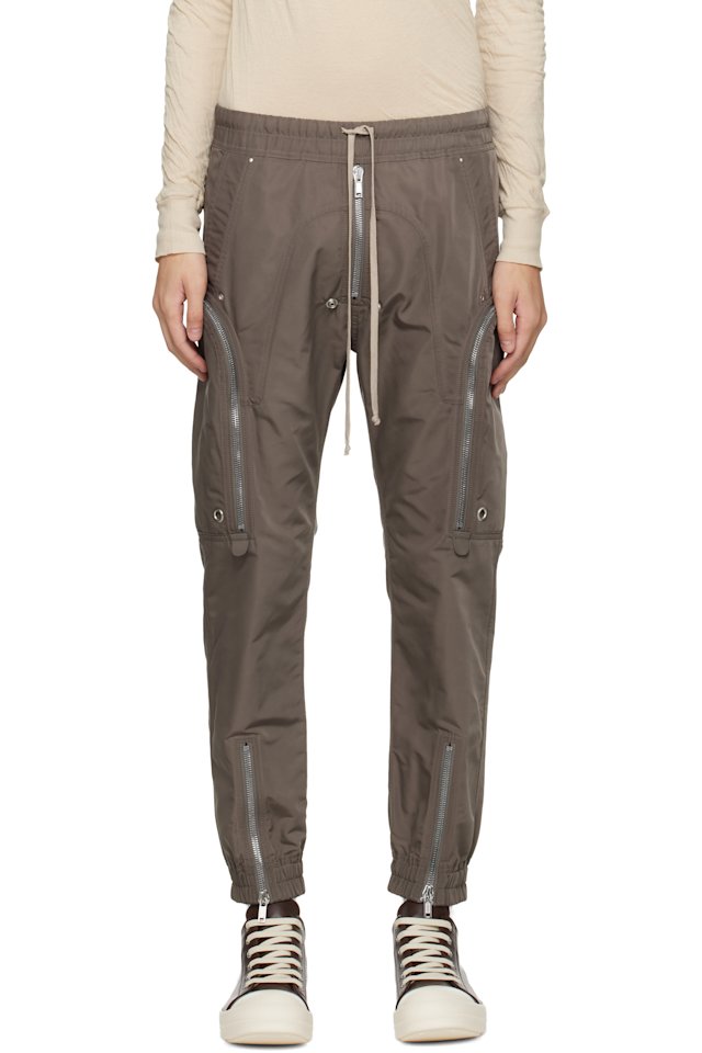 Rick Owens — Gray Temple Bauhaus Cargo Pants