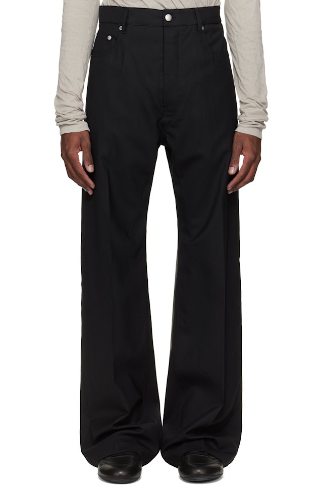 Rick Owens — Black Temple Geth Trousers
