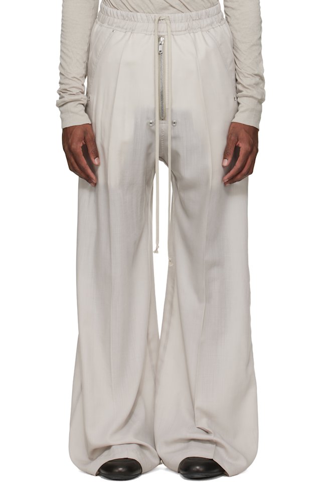 Rick Owens — Off-White Temple Wide Bela Trousers